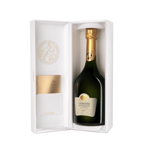 Taittinger Comtes de Champagne Blanc de Blancs 2008 Gift Set