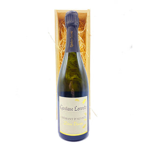 Wijngeschenk Gustave Lorentz Cremant d'Alsace Zero Dosage - Champagnesabres.eu