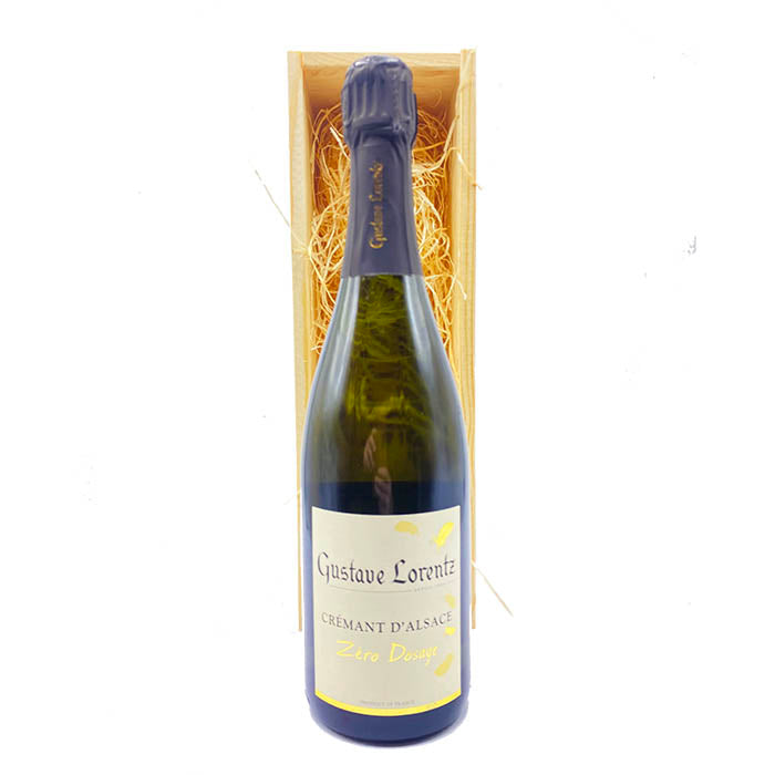 Wine gift Gustave Lorentz Cremant d'Alsace Zero Dosage